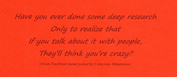 - Meme - People with think you're crazy